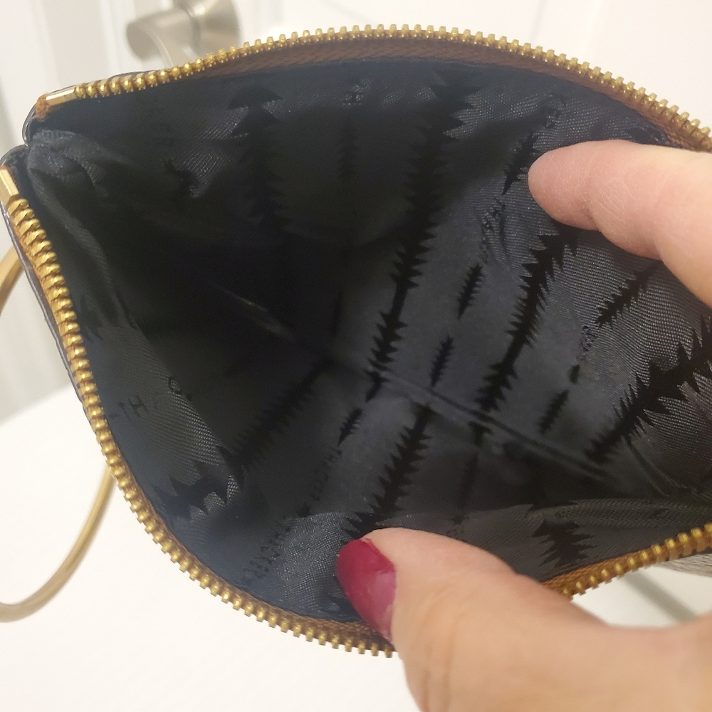 Ec Thacker "Nolita" Clutch Python Print Zip Close… - image 8